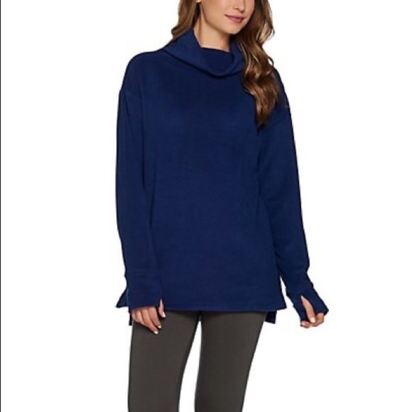 Cuddl Duds Fleecewear Stretch Mock Neck 
